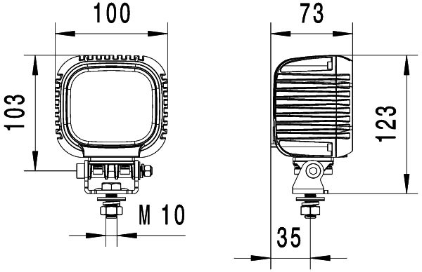HELLA 1GA 357 109-002 Worklight