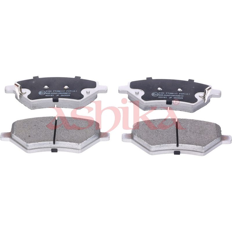ASHIKA 50-00-0163 - Brake Pad Set, disc brake