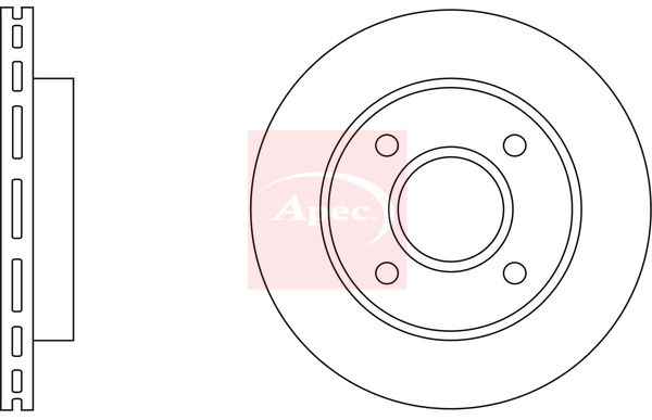 APEC Brake Disc DSK208