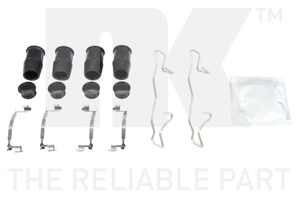 Tilbehørssæt, skivebremsebelægning - sæt til begge hjul