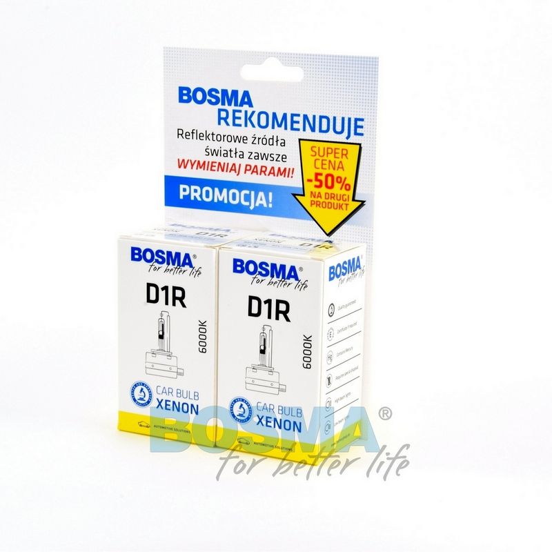 BOSMA 6186D - Lemputė D1R Xenon 85V 35W