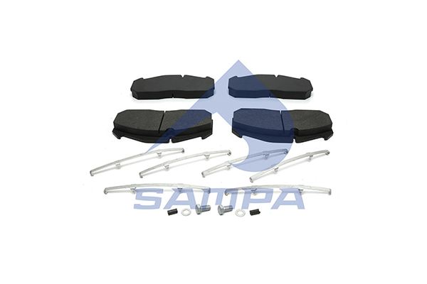 Sada brzdových destiček, kotoučová brzda 096.608