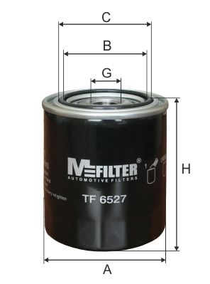 Оливний фільтр, Mfilter TF6527