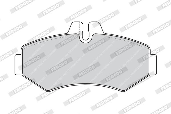 FERODO FVR1306 Brake Pad Set, disc brake