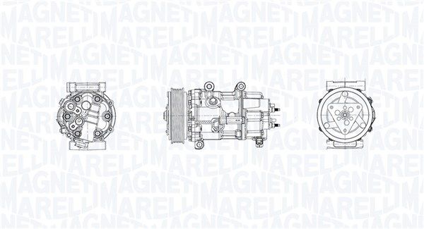 MAGNETI MARELLI Компрессор, кондиционер