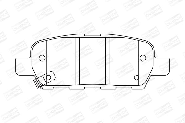 Колодки гальмівні (задні) на 350Z, Altima, Cube, EX, Elgrand, FX, G, Grand Vitara, JX, Juke, Kizashi, Koleos, Leaf,. ..