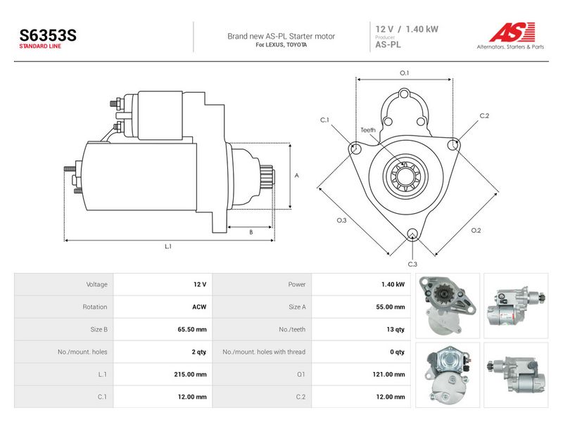 This part match OEM code: 28100-74100