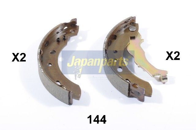 JAPANPARTS Stabdžių trinkelių komplektas