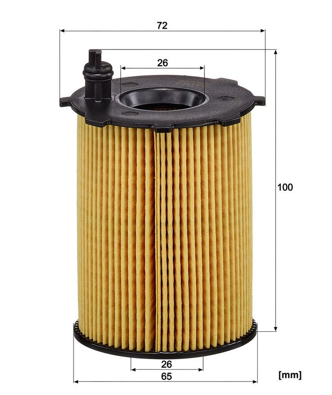 Õlifilter, MANN-FILTER HU 7033 z