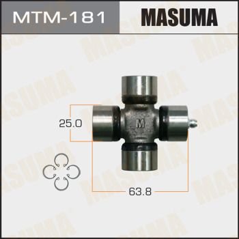 Шарнір, поздовжній вал, Masuma MTM-181