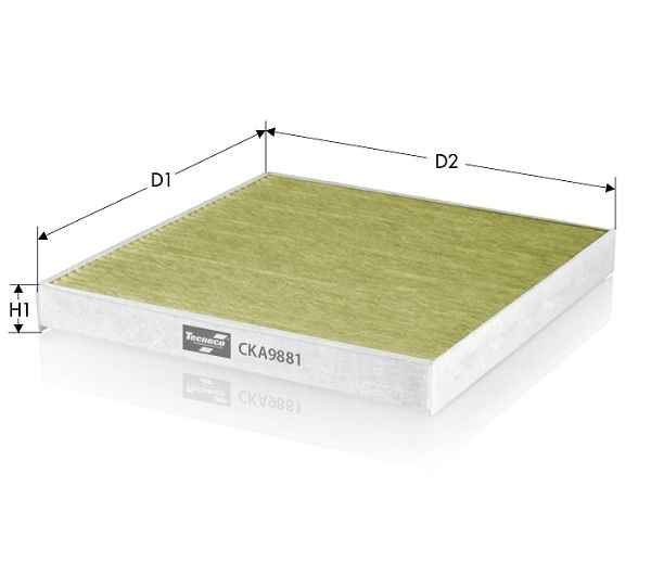 TECNECO FILTERS szűrő, utastér levegő CKA9881