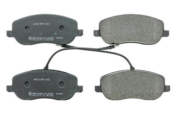 AISIN fékbetétkészlet, tárcsafék BPFI-1023