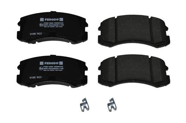 FERODO FDB1886 Brake Pad Set, disc brake
