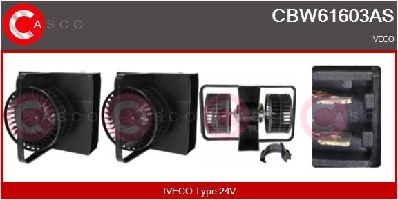 vnitřní ventilátor CBW61603AS