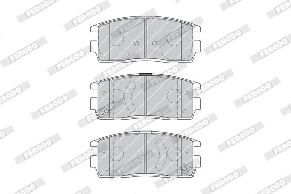 FERODO FDB1935 Brake Pad Set, disc brake
