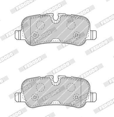 FERODO FDB4105 Brake Pad Set, disc brake