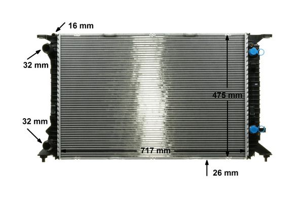 Product Image - Radiateur - CR910000P - MAHLE