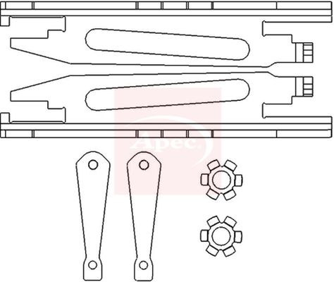 APEC Adjuster, braking system ADB3011