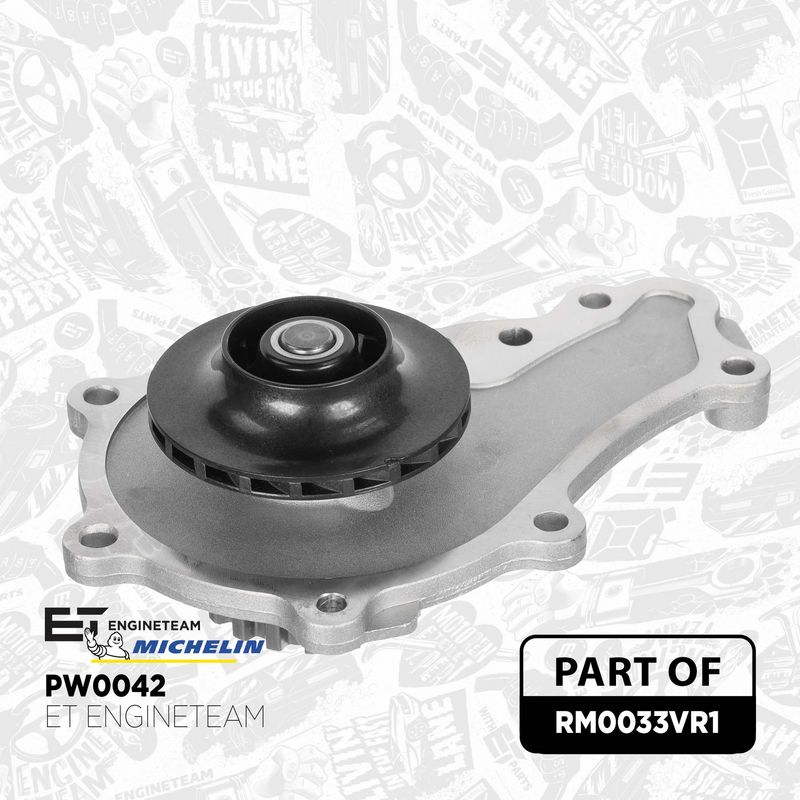 Vodní pumpa + sada ozubeného řemene RM0033VR1