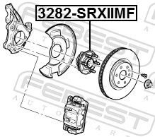 FEBEST 3282-SRXIIMF Wheel Hub