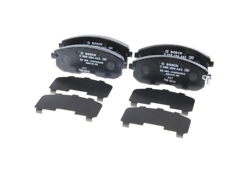 BOSCH 0986494443 Brake Pad Set, disc brake