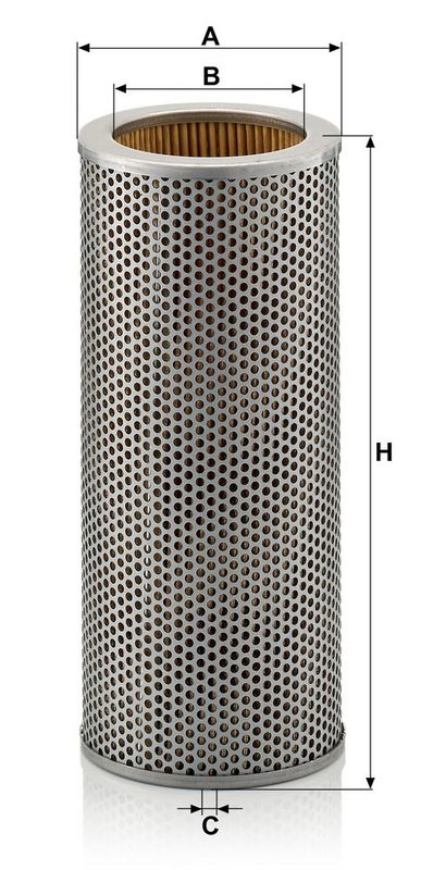 Hydraulisch filter (patroon) past: KOMATSU 838, 860, 862 TD  VOLVO 4200, 4300, 4400, 4500, 4600, 826, 860 T, 860 TC, 860 TL, 861, L160, L90, 980