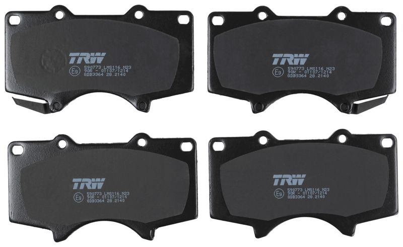 TRW GDB3364 Brake Pad Set, disc brake