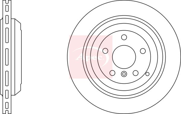 APEC Brake Disc DSK2384