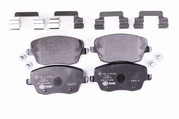 HELLA 8DB 355 018-801 Brake Pad Set, disc brake