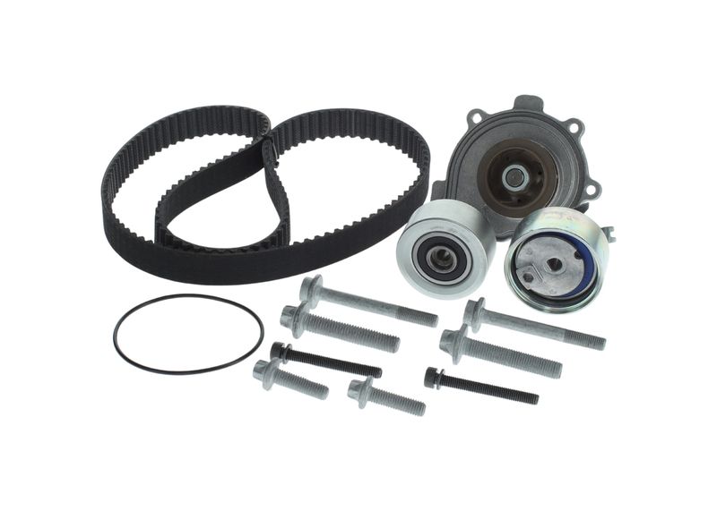 Veepump + hammasrihmakomplekt, BOSCH 1 987 945 349