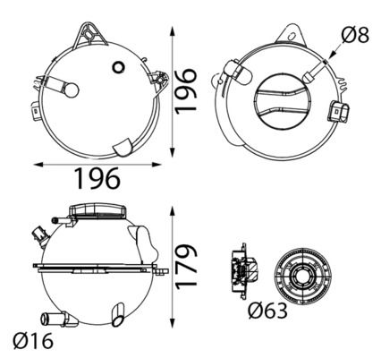 Prekė atitinka OEM kodą: 2D0 121 403 K