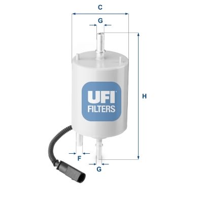 UFI Üzemanyagszűrő 31.861.00