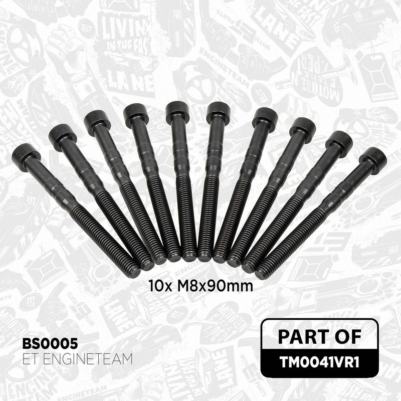 ET ENGINETEAM TM0041VR1 Gasket, cylinder head cover