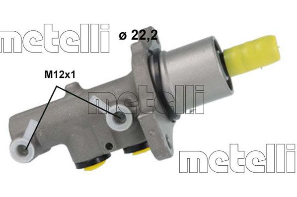 Головний гальмівний циліндр, Metelli 05-1237