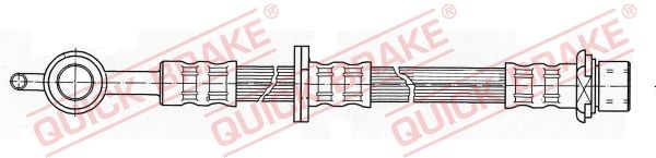 Гальмівний шланг, Quick Brake 58.965