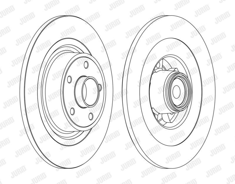 Disc frana 562375J-1 JURID