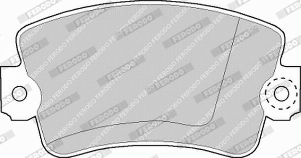 FERODO Plaquettes de frein à disque FVR179