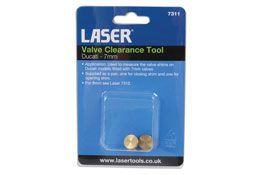 Laser Tools Valve Clearance Tool 7mm 2pc - for Ducati