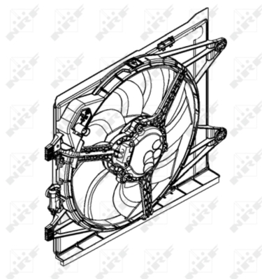 WILMINK GROUP ventilátor, motorhűtés WG1720549