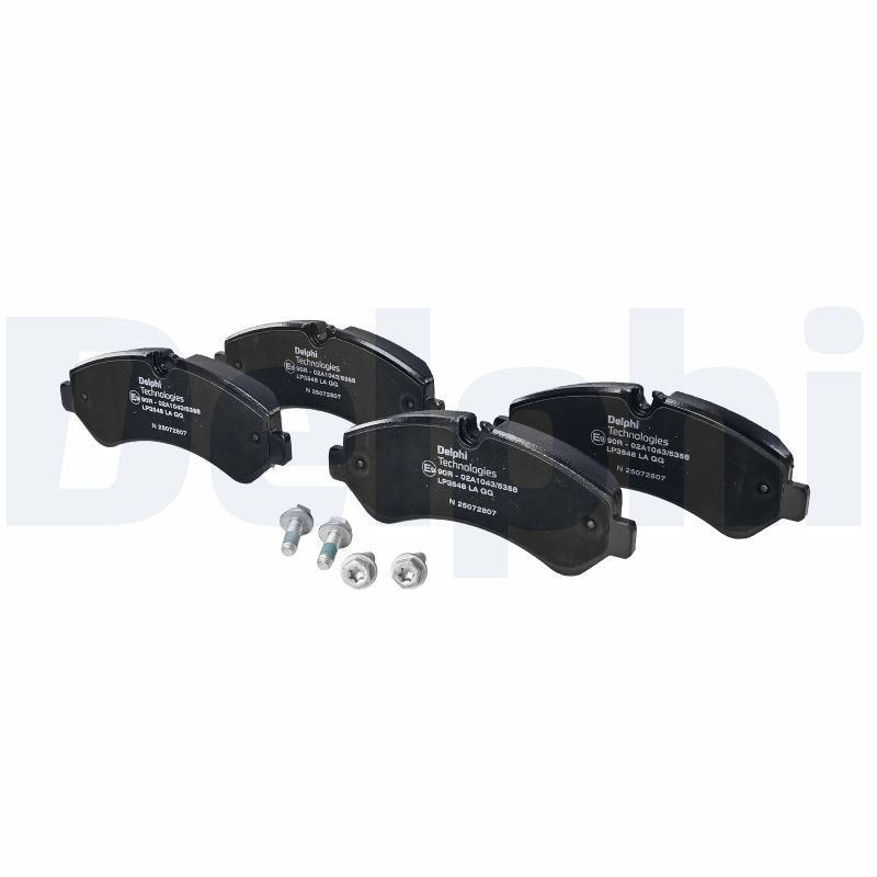 Product Bremžu uzliku kompl., Disku bremzes DELPHI LP3548 For MERCEDES-BENZ Image