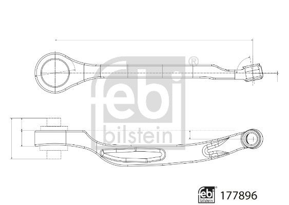 FEBI BILSTEIN 177896 Control/Trailing Arm, wheel suspension