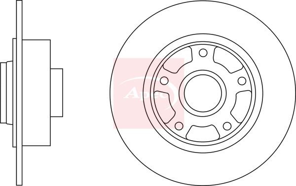 APEC Brake Disc DSK2843