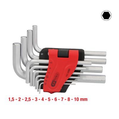 KS TOOLS Kampinių atsuktuvų rinkinys