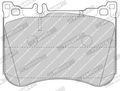 FERODO FDB4800 Brake Pad Set, disc brake