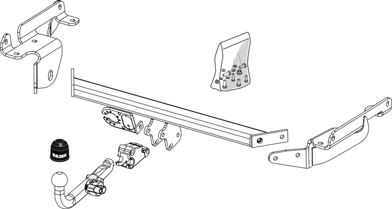 BRINK 467000 Trailer Hitch