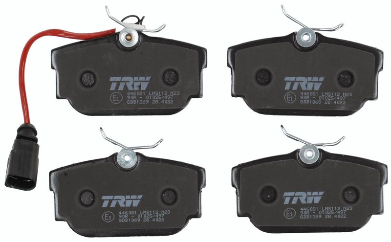 TRW GDB1369 Brake Pad Set, disc brake