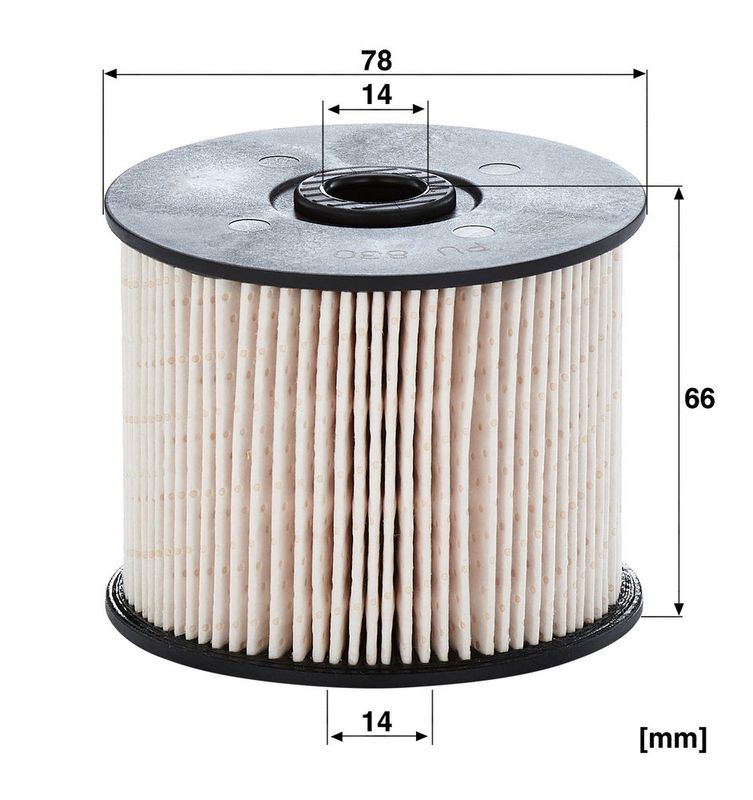 Kütusefilter, MANN-FILTER PU 830 x