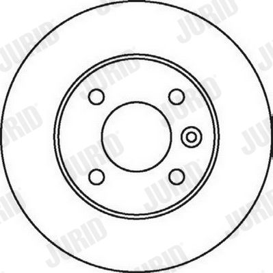 JURID 562071JC Brake Disc