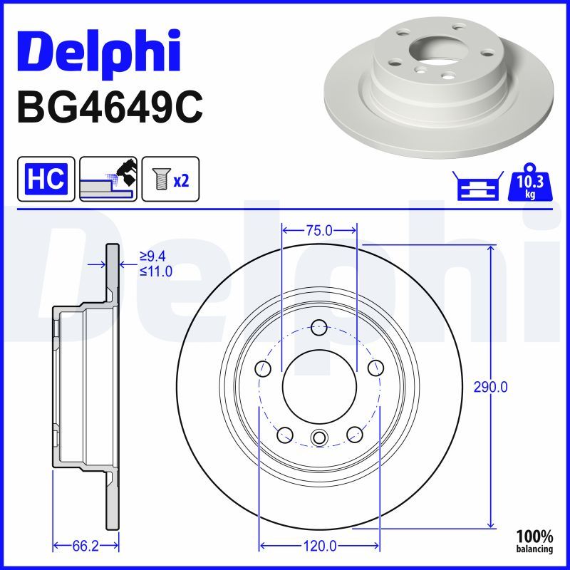 Piduriketas, DELPHI BG4649C