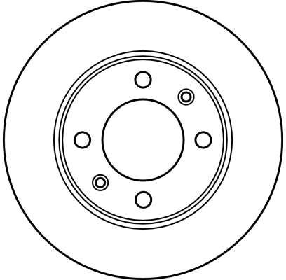 TRW DF2581 Brake Disc